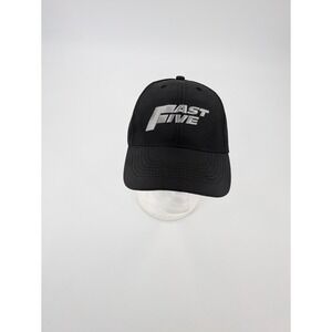 Fast Five Fast‎ & Furious Adjustable Cap Black Movie Promo Hat